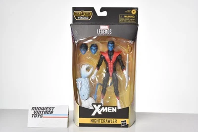 Figura de acción Hasbro Marvel Legends 2019 X-Men Nightcrawler Wendigo BAF de 6 pulgadas Foto 1 de 4