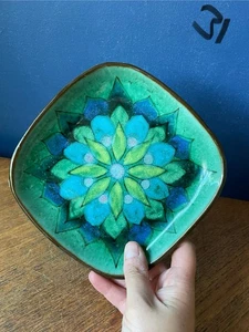 Vintage Retro Guernsey Pottery Studio Pottery Ceramic Tray Plate - Picture 1 of 3