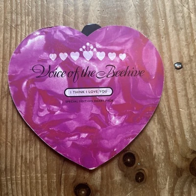 VOICE OF THE BEEHIVE I Think I Love You UK CD single Heart Shaped RARE TRACKS - Image 1 of 3
