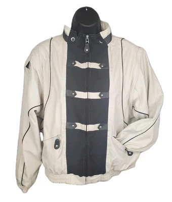 Куртка на молнии Jamie Sadock серо-коричневая жилет со съемными рукавами S для гольфа тенниса на открытом воздухе - Изображение 1 из 4