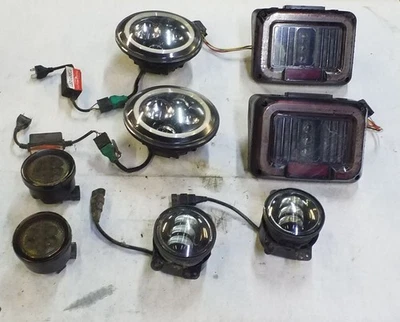 Комплект светодиодных фар / противотуманных фар / задних фонарей | Подходит для Jeep Wrangler 2007-2018 годов выпуска - Изображение 1 из 4