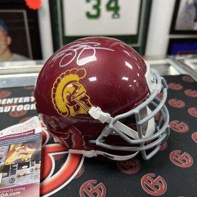 Jason Sehorn Signed New York Giants Speed Mini Helmet JSA COA Autographed - Image 1 of 4