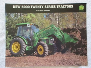 Original 2004 John Deere Brochure for 5000 Twenty Series Tractors Full Color! - Picture 1 of 5
