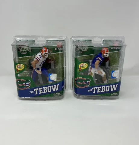 Tim Tebow Florida Gators NCAA McFarlane SportsPicks Action Figure Lot w/ Variant Cover