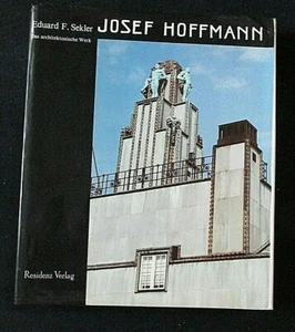 Josef Hoffmann Book Das architektonische Werk Architectural Work HC DJ Vintage - Picture 1 of 4