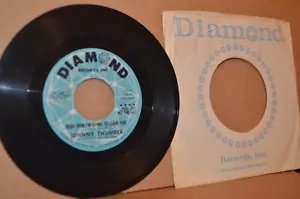 JOHNNY THUNDER: DEAR JOHN I'M GOING TO LEAVE YOU DIAMOND MINT- NORTHERN SOUL 45 - Picture 1 of 2