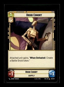 DROID COHORT Twilight of the Republic #218 TWI(NM+)(SWU) - Picture 1 of 1