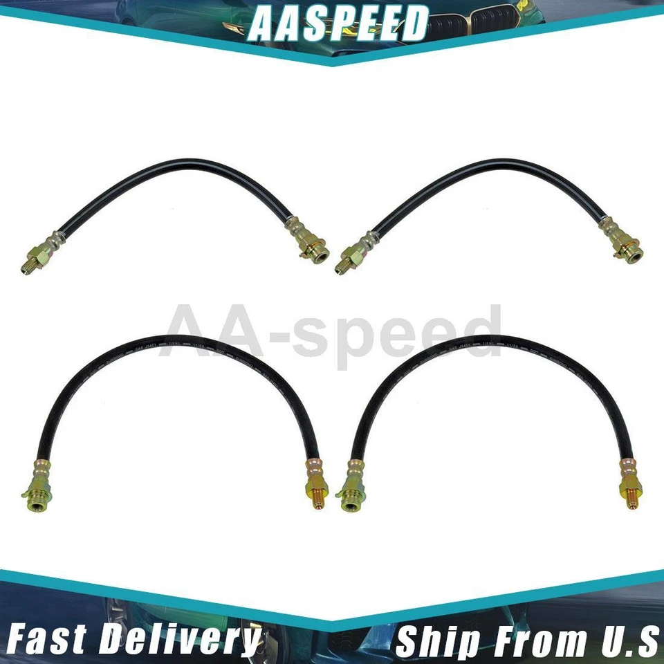 Línea de freno de manguera hidráulica de freno delantero trasero para Mercury Custom 1952 1953 Foto 1 de 4