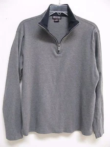 Top casual Michael Kors donna grigio manica lunga 1/4 zip elasticizzato taglia M - Foto 1 di 6