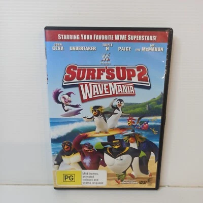 Surf's Up 2 - Wave Mania DVD WW Studios Animation Penguins Children R2,4 F/Post. - Image 1 of 4