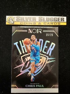 2019-20 Chris Paul Noir /25! Oklahoma City Thunder!