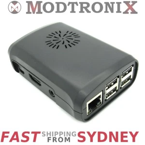 Raspberry Pi 3/2 Black Case, Space for Fan, Enclosure, eParcel Sydney - Picture 1 of 3