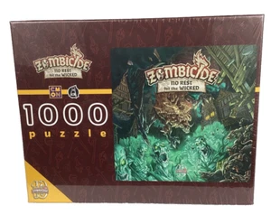 Rompecabezas Zombicide No Rest For The Wicked 1000 piezas Guillotina 2021 SELLADO - Imagen 1 de 15