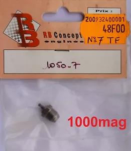 RB CONCEPT ENGINE TURBO SPARK PLUG N°7 / 1050-67 / TOP ENGINE NOVAROSSI REX PICCO OS - Picture 1 of 1