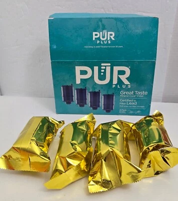 Genuine Pur Plus Faucet Mount MineralClear Replacement Filter RF-9999 4-Pack - Image 1 of 4