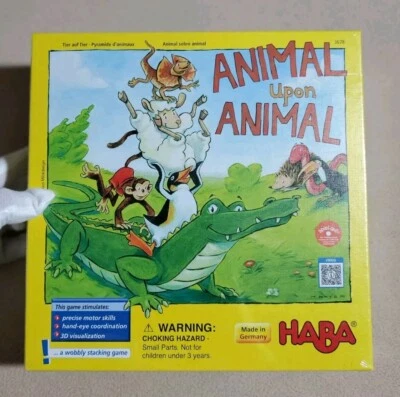 Animal Upon Animal, HABA Wooden Stacking Game, Balancing & Dexterity Skills. NiB - Image 1 of 4