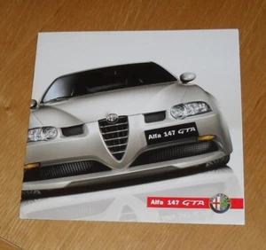 Alfa Romeo 147 GTA Brochure 2004 - Picture 1 of 1