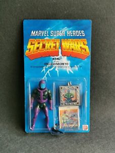 "KANG" Marvel Secret Wars 1985 Mattel vintage MOC / MOSC (Made in Spain) RARO!