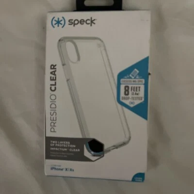 Auténtica Funda Speck Presidio Transparente para iPhone X y iPhone XS TRANSPARENTE  Foto 1 de 3