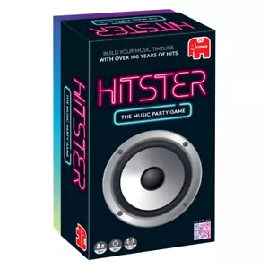 HITSTER MUSIC PARTY BOARD GAME WITH OVER 300 HITS 2 - 10 PLAYERS - 1110100132 - Picture 1 of 10