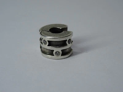 Original Pandora  Element 790291 CZ Clip 925 Silber Charms Element  Nr. 29 - Bild 1 von 2