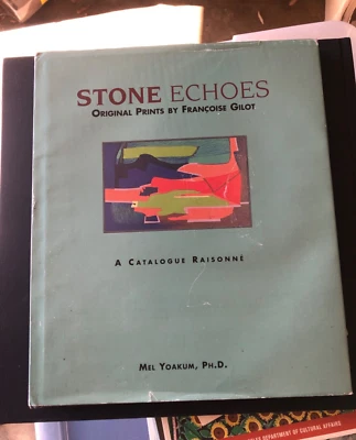 Stone Echoes Original Prints of Francoise Gilot by Mel Yoakum Signed 1st Ed 1995 - Image 1 of 4
