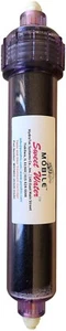 Inline 2” by 10” Coconut Shell Activated Carbon Refillable Cartridge-1/4" Tubing - Picture 1 of 5