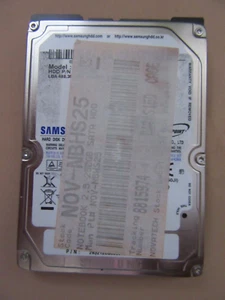 Samsung 250Gb 2.5" SATA Hard Disk Drive HDD - Afbeelding 1 van 2