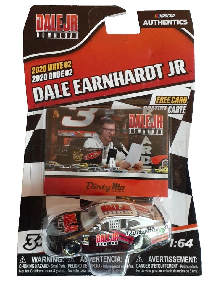 NASCAR Authentics 2020 Wave 02 Dale Earnhardt Jr Dirty MO Media Plus Card