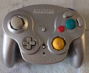 Nintendo Gamecube Wave Bird Wireless Controller NO DONGLE PRE-OWNED SILVER  - Picture 1 of 12