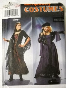 Disfraz de Cosplay Simplicity 8750 Gótico Steampunk Falta Talla 4-8 Patrón de Costura - Imagen 1 de 3