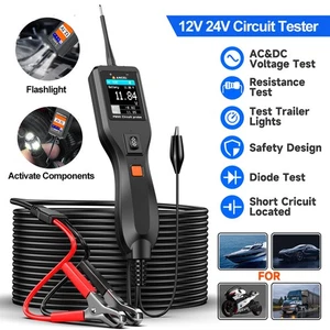 ANCEL PB50 Power Scan Circuit Tester Electrical Power Probe Diagnostic 12V-24V - Picture 1 of 20