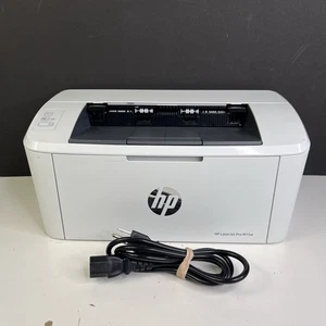 HP LaserJet Pro M15w Wireless Monochrome Laser Printer W2G51A w/ Power Cable - Afbeelding 1 van 8