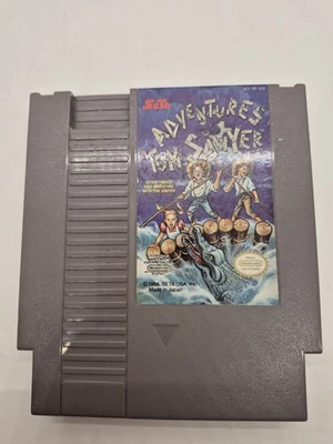 Adventures of Tom Sawyer (Nintendo, NES) Authentic Game Cartridge Tested Working - Image 1 of 2