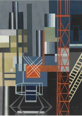 Alexandra Exter Constructivist Stage Design : Archival Quality Giclée Art Print - Image 1 of 2