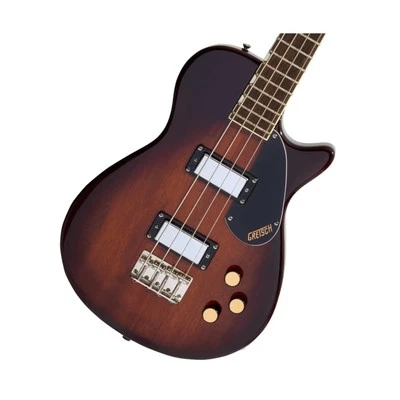 Bajo eléctrico Gretsch Streamliner Jet Club escala corta - Havana Burst Foto 1 de 4