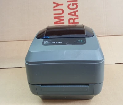 ZEBRA GK420T IMPRESORA ETIQUETAS GK42-102520-000 USB,RS232,PARALELO CON FUENTE - Immagine 1 di 4