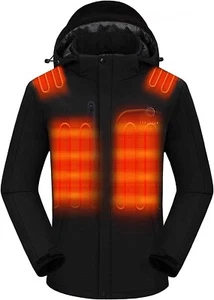 Venustas Men's Heated Jacket with Battery pack 7.4V Windproof Electric Insulated - Picture 1 of 6