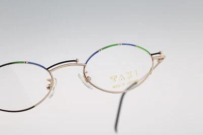 Taxi By Casanova M 19 01, Vintage años 90 coloridos pequeños marcos de gafas ovalados Nuevo de Lote Antiguo Foto 1 de 4