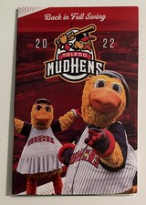 2022 Toledo Mud Hens Pocket Schedule Detroit Tigers Triple-A Affiliate