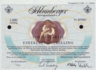 Schlumberger AG Wien, 1987, Vorzugsaktie (1.000 Shilling)
