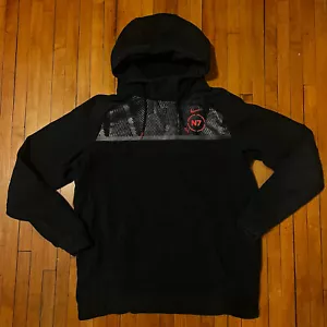 Nike Hoodie N7 Red Tag Size Large Mens Tech Black - Picture 1 of 4