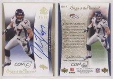 2007 SP Authentic Sign of the Times Gold /25 John Lynch #SOTT-JL Auto HOF