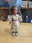 Knickerbocker Plastic Doll Native American with Papoose and beaded necklace RARE