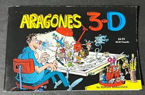 Aragones 3-D Softcover mit aufgesetzter 3-D Brille -1989 Erstdruck Trade Paperback - Bild 1 von 23