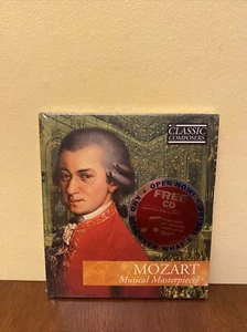 Mozart Musical Masterpieces - The Classic Composers No. 3 CD Set + Book *NEW* - Picture 1 of 4
