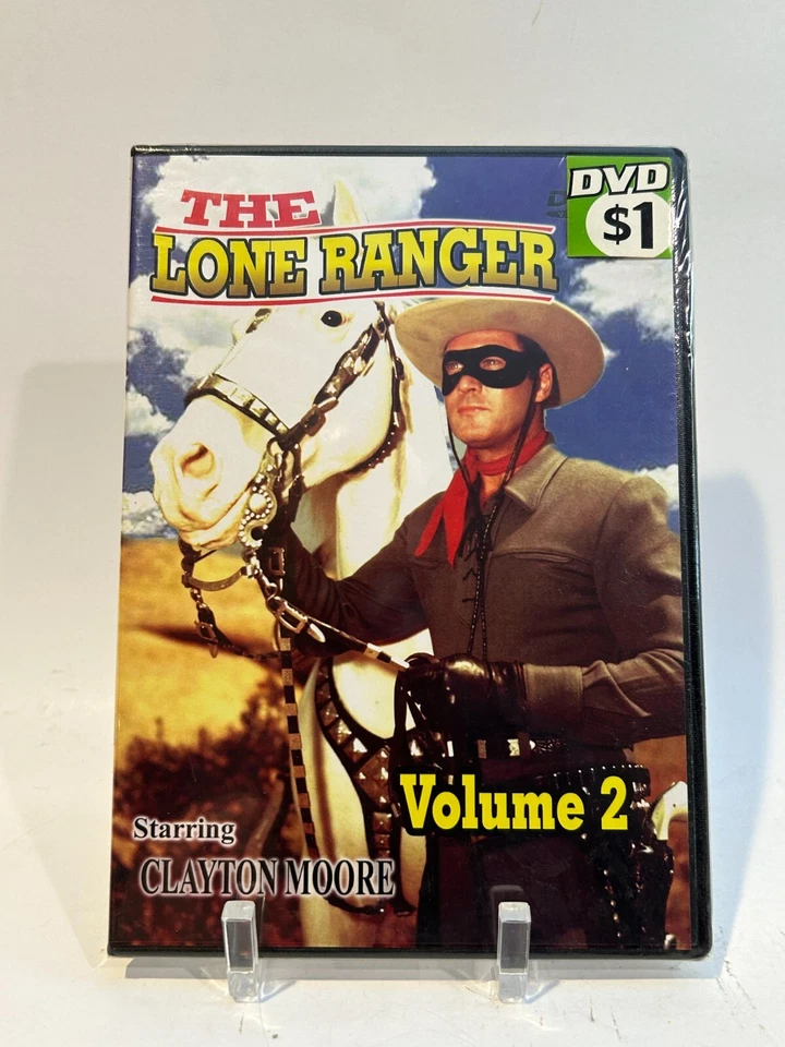 The Lone Ranger: Volume 2 (DVD, 3 Episodes, Slim Case) BRAND NEW - Image 1 of 1