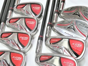 MARUMAN Verity RED-V 8PC R-FLEX IRONS SET Golf Clubs Majesty NWO - Picture 1 of 8