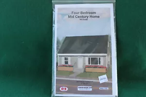 Osborn 4 Bedroom Mid Century HO Home, KIT North American Style NEW - Picture 1 of 4
