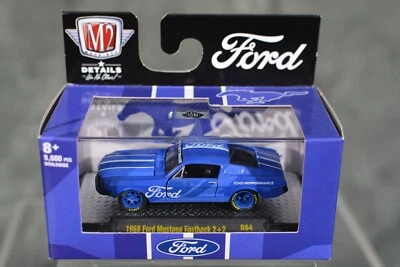 M2 Machines 1:64 Premium Diecast 1968 Ford Mustang Fastback 2+2 Detroit Muscle - Image 1 of 2